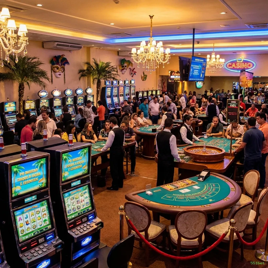 Interface do App 551bet