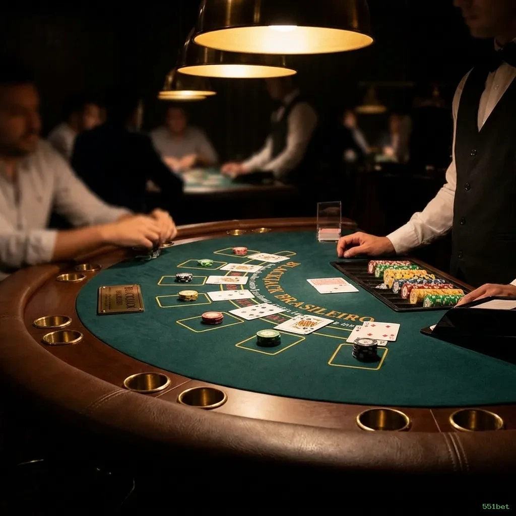Mesa de Blackjack 551bet