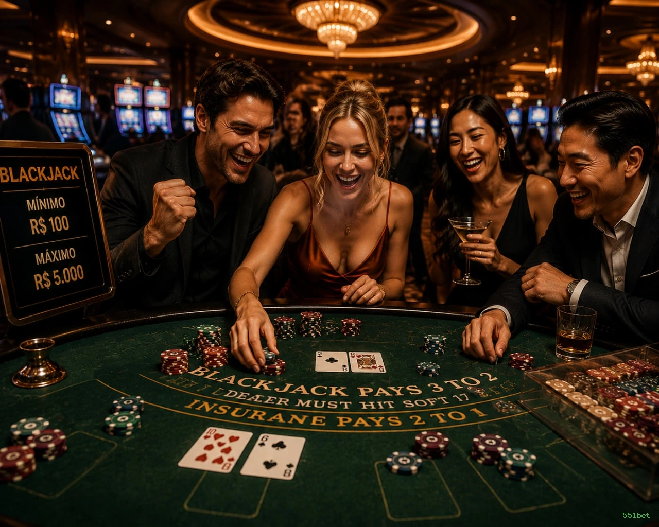 Experiência VIP 551bet